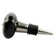 Solid Black Square Ceramic Wine Stopper